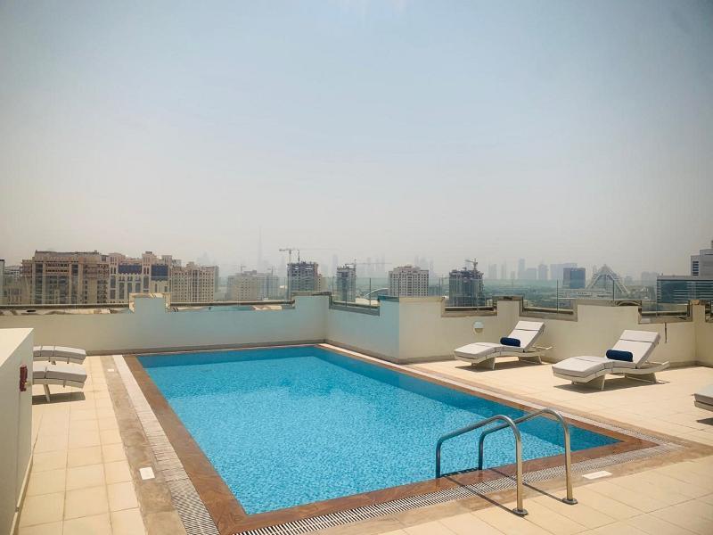 Suha Creek Hotel Apartments Dubai Luaran gambar